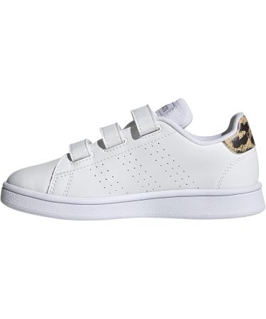 adidas Boy's Advantage Cf I Sneaker Child 1.5 UK - White/Beige - Buy Online on GoSupps.com