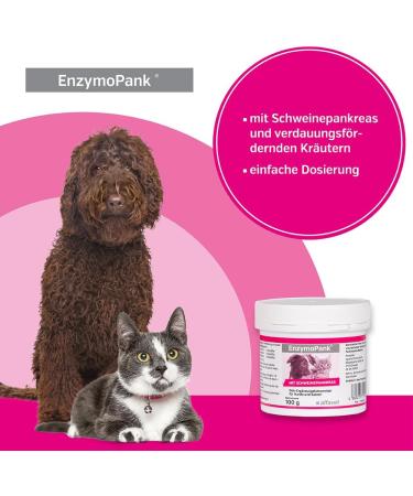 Alfavet Enzymeopank for Dog & Cat - Digestive Support Powder for Exocrine Pancreatic Insufficiency 100g | Dietary Supplement - Buy Online on GoSupps.com