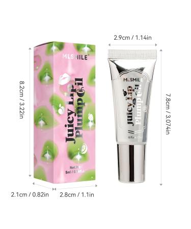 Roll On Plumping Lip Gloss | Spicy Lip Oil | Hydrating High-Shine Lip Plumper for Women & Girls | Lifter Gloss & Lip Glaze 0.63 Fl Oz - Buy Online on GoSupps.com