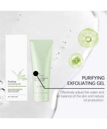 2 Pieces Cleansing Exfoliating Gel Exfoliating Moisturizing Cream Dead Skin Removal Shrinks Pores Gentle Relief for Face and Body Ideal Exfoliator Gel for All Skin Types - Buy Online on GoSupps.com