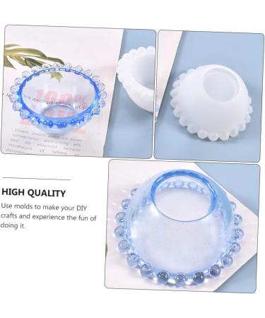 VILLCASE 3 Pcs Lace Dish Mold Vessel Tools Resin Tray Resin Tools Resin Saucer Bowl Manual Mold Plate Simple Whitex3pcs 8.6x4cmx3pcs - Buy Online on GoSupps.com