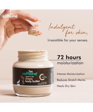 RUVYAA mcaff.eine Body Butter For Dry Skin For Both Women And Men (250Gm) | Shea Butter Moisturizer With Cocoa Butter & Caffeine | For Oily And Dry Skin | For All Skin Types - Buy Online on GoSupps.com