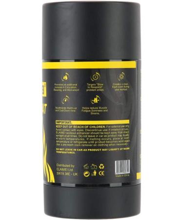 75g Fat Burning Muscle Stimulator Cream Firming Skin Enhancer Promote Sweat Enhance Exercise Effects (black abdominal cream) - Buy Online on GoSupps.com