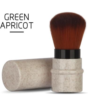 ANKROYU Short Marble Pattern Compact Makeup Brush Short Retractable Powder Base Makeup Brush Retractable Handle Blush Powder Brush for Face Blush Liquid Powder Blending Tools(Beige) - Buy Online on GoSupps.com