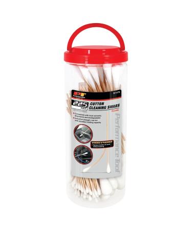 PERFORMANCE TOOL W1470 Cotton Swabs - 225 Pieces | High-Quality Cotton Swabs for Home & Professional Use - International Shipping - Buy Online on GoSupps.com