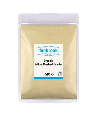 Organic Yellow Mustard Powder 50g | Certified Organic by Fenbrook Organic
