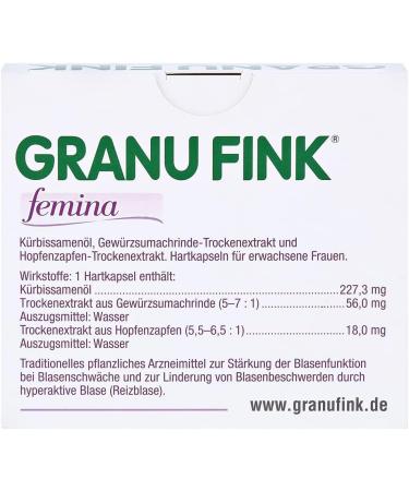 Buy Granufink Femina Capsules Online - Support Women's Health | International Shipping Available - Buy Online on GoSupps.com