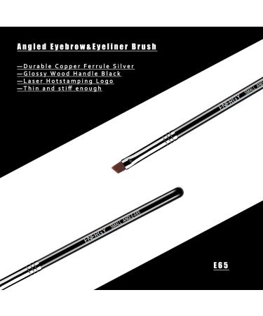 ENERGY Angled Eyebrow Brush E65 - Precision Eyeliner & Makeup Applicator for Liquid Cream and Powder Products | Perfect for Blending & Professional Results - Buy Online on GoSupps.com