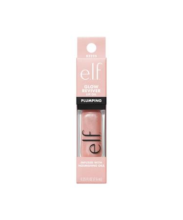 e.l.f. Glow Reviver Plumping Lip Oil Tinted Lip Plumper For A High-Shine Plump Finish Infused With Jojoba Oil Vegan & Cruelty-Free Piggy Bank Piggy Bank 0.25 Fl Oz (Pack of 1) - Buy Online on GoSupps.com