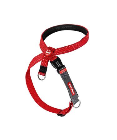 Ezydog anti pull dish Dog - cross check dog harness for small medium -sized and large dogs dog training accessories reflective size adjustable (XL red) XL (72 - 96cm) red