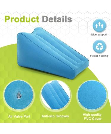 Zelen Inflatable Arm Elevation Pillow | Arm Support Cushion for Pain Relief | Comfortable Rest for Broken Arm & Post-Surgery | Elbow Pillow - Buy Online on GoSupps.com