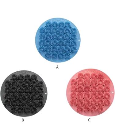 Kesurpae Multifunctional TPE Shower Massage Scraper - Ultimate Comfort & Non-Slip Design in Gray | Shop Now! - Buy Online on GoSupps.com