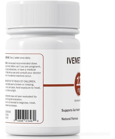 Besgiful Lab IVERMET 12 mg  99% Purity - 100 Tablets - Buy Online on GoSupps.com