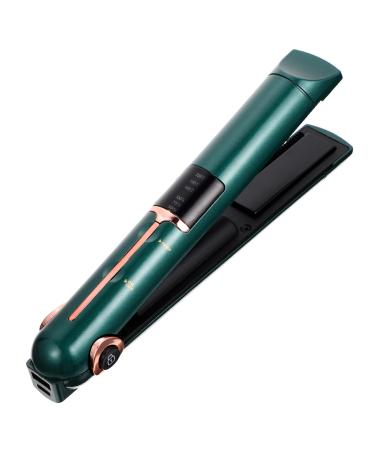 OHPHCALL Curling Iron Hair Shaping Tool Hair Styling Tools Hair Straightener Travel Size Abs Green 21X4X3.5CM Green