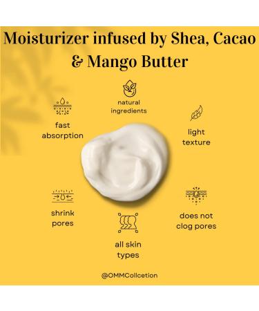 Natural Shea Mango Cacao Hand & Body Lotion - Lightweight Moisturizer for Dry Sensitive Skin - Non-Greasy Super Hydration & Skin Rejuvenation - Buy Online on GoSupps.com