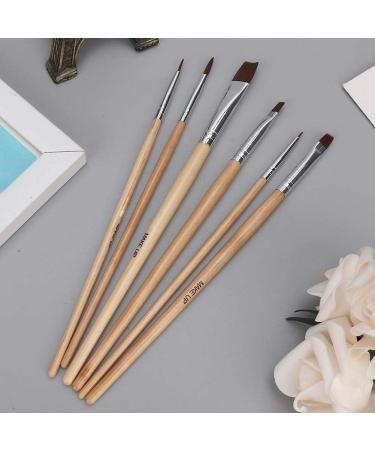 6-Piece Party Art Oil Brush Set | Halloween Face Makeup & Body Painting | Watercolor Brushes for Beginners & Experts - Buy Online on GoSupps.com