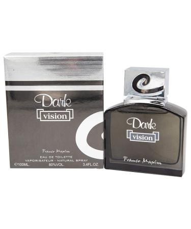 Dumont Dark Vision - 3.4oz - Eau De Toilette Unisex Perfume for Men & Women - Leather Moss Sandalwood Woody & Floral Scent - Long Lasting Cologne Mist & Body Spray - for Him & Her - Buy Online on GoSupps.com