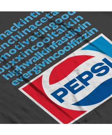 All+Every Pepsi Lip Smackin Thirst Quenchin Women's T-Shirt XXL Charcoal - Buy Online on GoSupps.com