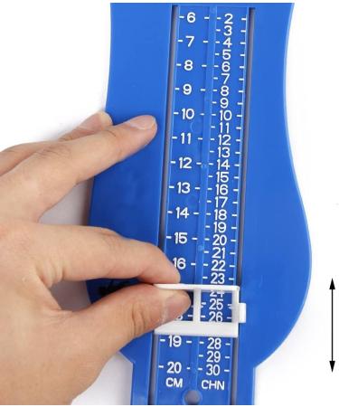 Tubayia 2pcs Foot Measuring Device Set | Accurate Shoe Size Measuring Gauge for Kids & Adults | Perfect Fitting Shoe Measurement Tool - Buy Online on GoSupps.com