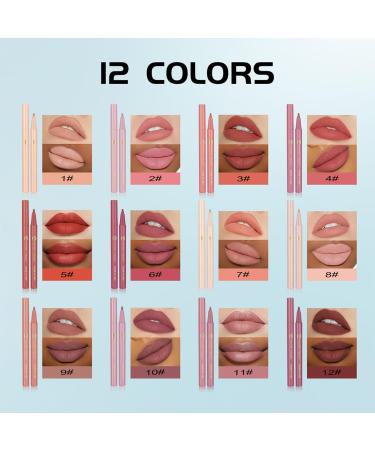 YOUNG VISION Gourd-Shaped Liquid Lipstick & Lipliner | Nude Matte Shades - International Shipping - Buy Online on GoSupps.com