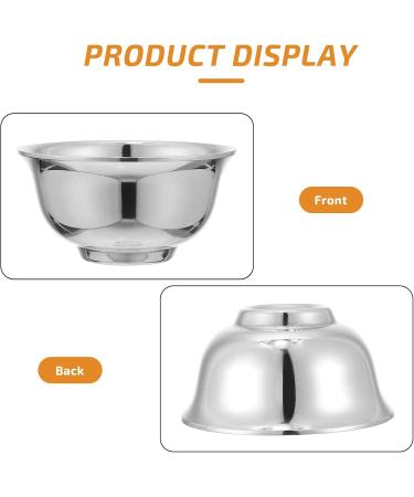 Lurrose Stainless Steel Travel Lotion Container & Soap Cream Cup - Perfect for Beard Shaving Foaming Bowl & Facial Cleaning | Durable Metal Care Cup - Buy Online on GoSupps.com