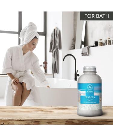 Dead Sea Salt 17.5 Oz - 100% Pure & Natural for Good Sleep, Stress Relief, and Beauty | Relaxing Bath Salts - Buy Online on GoSupps.com