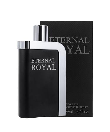 VEFSU 100ml Men's Perfume Eau De Passionate Blue Fragrance For Gentlemen Long Lasting Fresh Scent Elegant Perfume For Masculine Charm Teen (Silver One Size) 1 Fl Oz (Pack of 1) Silver