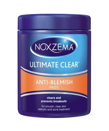 Noxzema Ultimate Clear Pads Anti Blemish 90 ct 90 Count (Pack of 1)