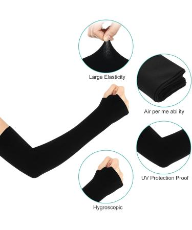 Yolev Arm Sleeves for Men & Women - UV Protection Compression Gaming & Sports Sleeves with Thumb Hole - 2 Pairs Sun Protection & Cool Comfort - Buy Online on GoSupps.com
