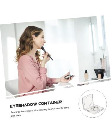 Lot De 6 Bo tes De Rangement Maquillage Transparentes 6 Compartiments Compacts Pour Fards Paupi res Et Blush Voyage Portable - Buy Online on GoSupps.com