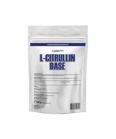 500g pure Citrulline Base 100% Pure Vegan Powder Vital Substance - Fitness Booster - increases and prolongs arginine effect + blood circulation