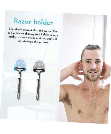 Osaladi 30th Razor Holder with Suction Cup | Plastic Wall Hook & Towel Holder for Bathroom | Durable & Convenient Razor Blade Storage - Buy Online on GoSupps.com
