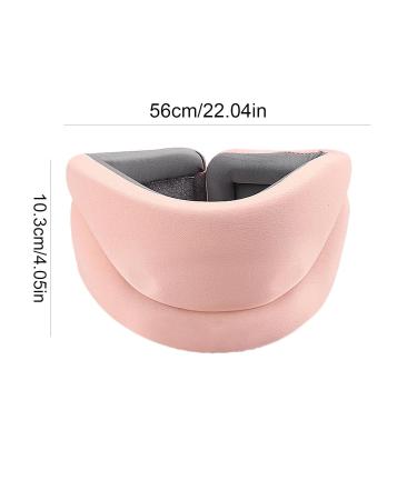 Adjustable Pink Neck Support Collar - Soft Orthopedic Design for Pain Relief & Posture Correction | International Shipping - Buy Online on GoSupps.com