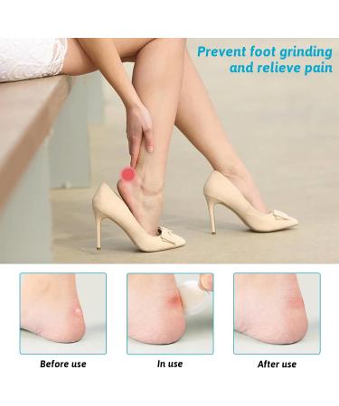 24 Pieces Gel Pavement for Protective Skin - Extra Friction Pain Relief for Toes Forefoot & Heels - Ultimate Foot Care (6x4PCs) - Buy Online on GoSupps.com