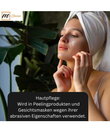  mGanna 100% Natural Diatomaceous Earth Powder for Skin Exfoliation Health and Cosmetic Formulations 227 g - Buy Online on GoSupps.com