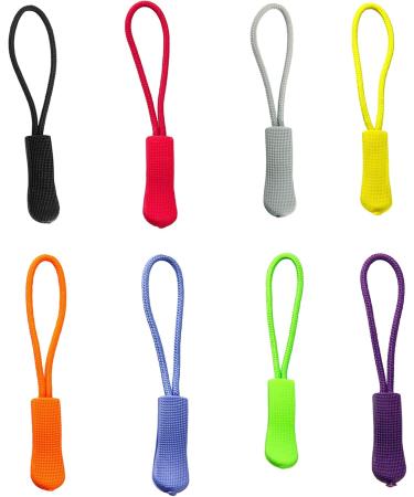 40 Pack Nylon Zippers with Handles - Durable Replacement Zipper Cords for Sports Backpacks & Camping Gear - Buy Online on GoSupps.com