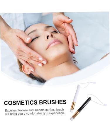 NOLITOY Eyelash Cleaning Brush Set - 2pcs Lash Extension Tools & Shampoo Brushes for Perfect Eye Makeup Care - Buy Online on GoSupps.com