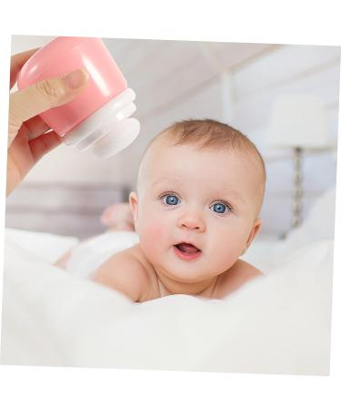 Healvian 2pcs Pink Body Powder Puff & Container Set - Travel-Friendly Body Powder Accessory Kit - Buy Online on GoSupps.com