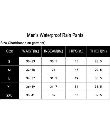 Men's Waterproof Insulated Ski Pants | Elastic Waist | Zipper Pockets | Black-1 | Size Medium/31 - Buy Online on GoSupps.com