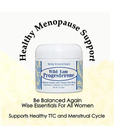 Bioidentical Progesterone Cream for Perimenopausal Women | Wild Yam & Phytoestrogens | Paraben-Free Menopause Skin Cream - Buy Online on GoSupps.com