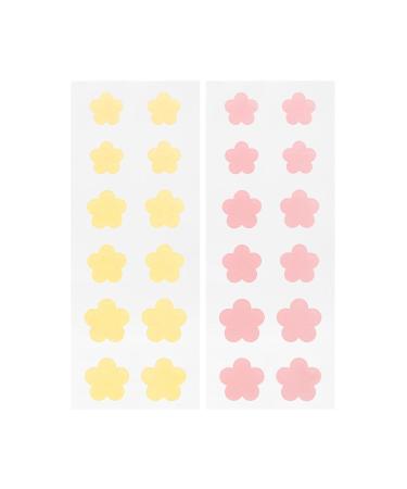 Hydrocolloid Acne Patches - The Cr me Shop Petal Perfect Skin | Pink & Yellow (3 Pack) - Fast International Shipping - Buy Online on GoSupps.com