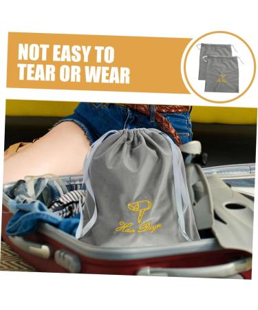 SKISUNO 3pcs Hair Dryer Bag Fabric Duffel Bags for Traveling Hair Dryer Attachments Storage 30.00X25.00X0.50CM - Buy Online on GoSupps.com