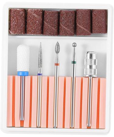 POPETPOP 2 Sets Cuticle Drill Bit Nail Drill Bits for Acrylic Nail Drill Tool Nail Drill Heads Nail Bits Nail Grinding Head Drill Bits for Nails Nail File Bits Pedicure Bits Nail Polish Gel 6.5x5.5cmx2pcs Pinkx2pcs - Buy Online on GoSupps.com