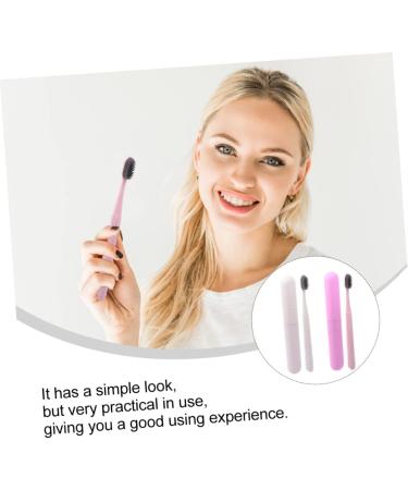 Minkissy 4-Piece Travel Toothbrush Set for Children | Includes Case Natural Toothpaste & Ultra Cleaning Tool - Buy Online on GoSupps.com