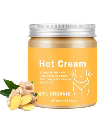 Generisch Fat Burning Cream | Skin Tightening Cream | Warming Gel | 110g warming cream in a film pack improves elasticity and tone ideal for workouts and skincare