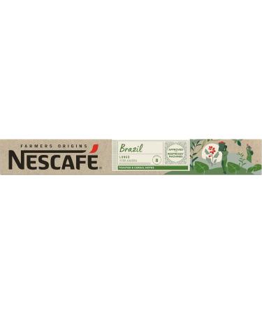 Coffee capsules - FARMERS ORIGINS Nescaf BRAZIL coffee capsules (10 uds) - Buy Online on GoSupps.com