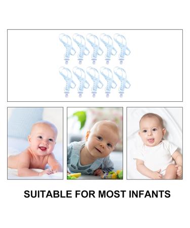 Gadpiparty 20-Piece Baby Shower Accessories | Acrylic Pacifier Necklaces & Guest Gifts | Perfect Baby Party Decorations for Boys & Girls - Blue - Buy Online on GoSupps.com