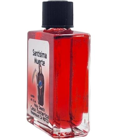 Holy Death - Red (Santisima Muerte Aceite) Spiritual Anointing Oil by CASA ESOTERICA MAGICK SPACE - -0.5 FL OZ (1PACK) - Buy Online on GoSupps.com
