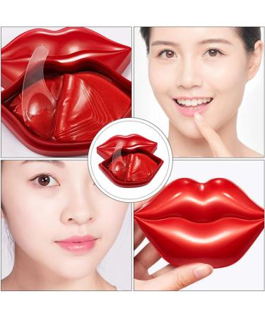 40-Piece Moisture Gel Lip Mask Box - Collagen Anti-Aging Lip Pads for Fine Lines & Lip Care - Buy Online on GoSupps.com
