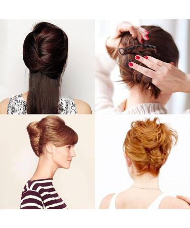 Kalsfisuia 4 Pieces French Style Hairpin Quick Braided Hairpin Insert Hair Clip Vintage Twist Styling Tools Hair Accessories - Buy Online on GoSupps.com